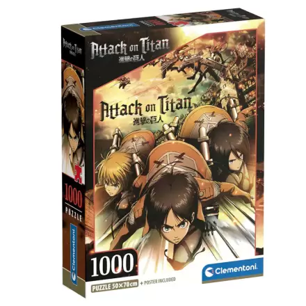 Attack on Titan skladačka 1000 ks termékfotója