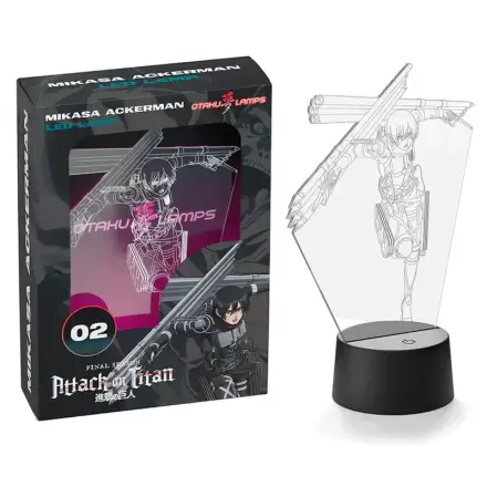 Attack on Titans Mikasa Final Season LED-lampak 20cm termékfotója