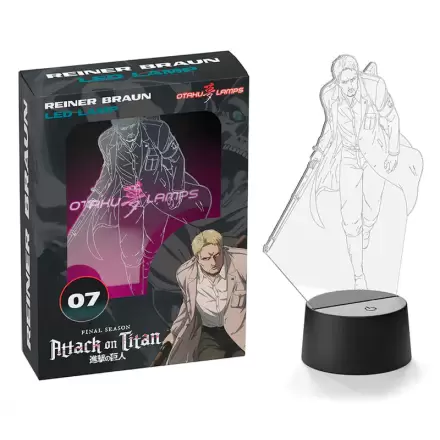 Attack on Titans Reiner Final Season LED lampa 20 cm produktová fotografia
