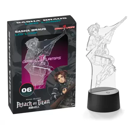 Attack on Titans Sasha Final Season LED lampa 20cm produktová fotografia