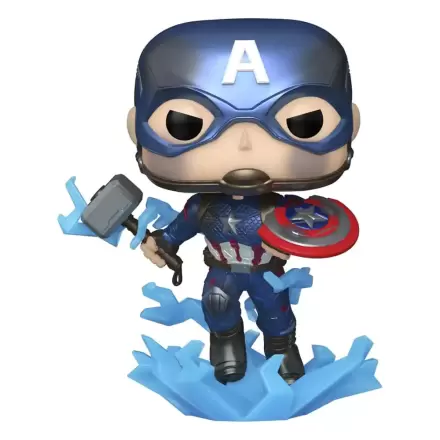 Avangers Endgame POP! Figúrka z vinylu Captain America s kladivom (GW) (MT) 9 cm produktová fotografia
