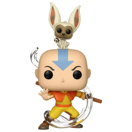 Avatar The Last Airbender POP! Animation Vinylová figúrka Aang s Momo 9 cm produktová fotografia