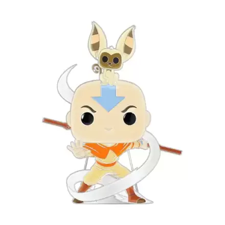 Avatar The Last Airbender Loungefly POP! Smaltovaný odznak Aang 10 cm produktová fotografia
