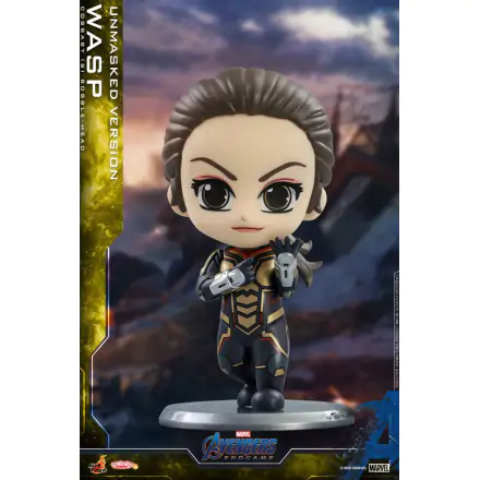 Avengers: Endgame Cosbaby (S) Mini Figúrka The Wasp (Unmasked Version) 10 cm termékfotója