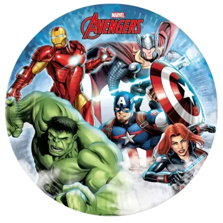 Avengers papierové taniere 8 kusov 23 cm produktová fotografia