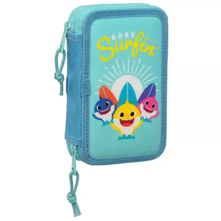 Baby Shark Surfing dvojité puzdro na ceruzky 28ks produktová fotografia