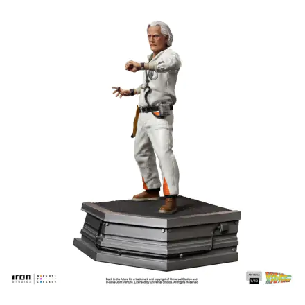 Back to the Future Art Scale Socha 1/10 Doc Brown 22 cm produktová fotografia