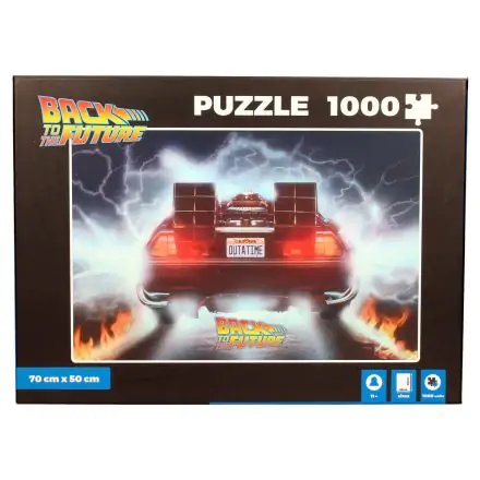 Back to the Future Delorean Out a Time puzzle 1000 dielikov produktová fotografia