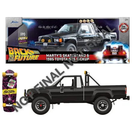 Back to the Future Diecast vozidlo 1:24 Marty's Skateboard 1985 Toyota produktová fotografia