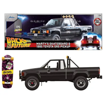 Back to the Future Diecast vozidlo 1:24 Marty's Skateboard 1985 Toyota produktová fotografia
