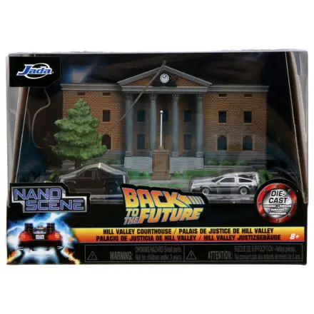 Back To The Future Hill Valley Court Square replika diorama produktová fotografia