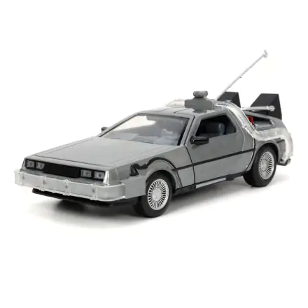 Back to the Future Hollywood Rides Die-cast model 1/24 Back to the Future 1 Time Machine termékfotója