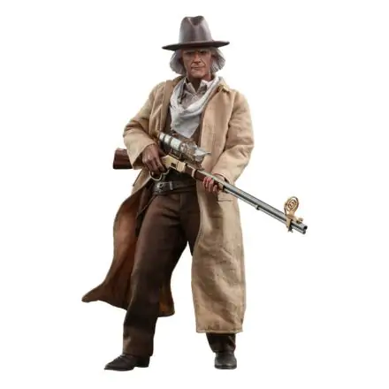 Back To The Future III Movie Masterpiece Akčná figúrka 1/6 Doc Brown 32 cm termékfotója