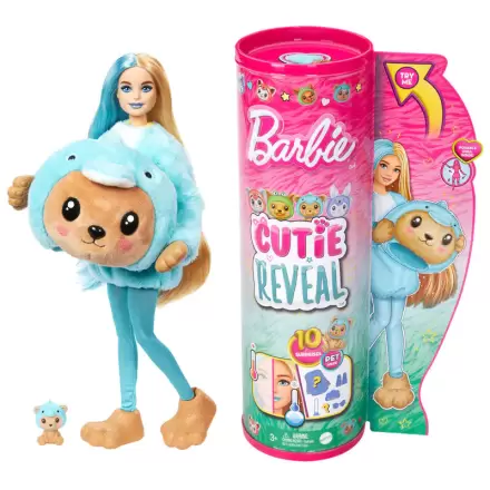 Barbie Chelsea Cutie Reveal Serie Costumes Dolphin Bear doll 15 cm termékfotója