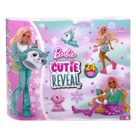 Barbie adventný kalendár s bábikou Cutie Reveal produktová fotografia