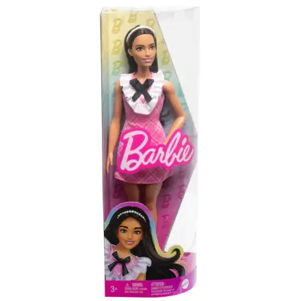 Barbie Fashionista Tartan Dress bábika termékfotója