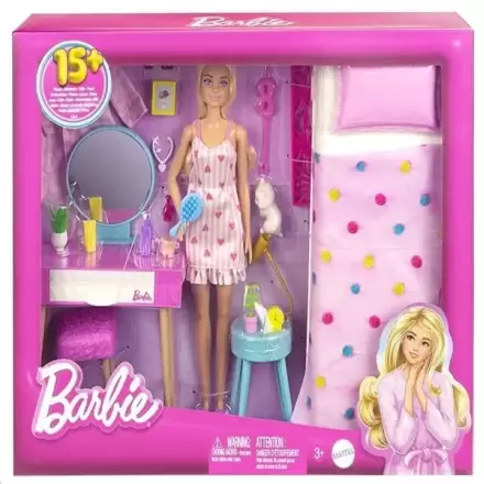 Barbie Spálňa + bábika produktová fotografia