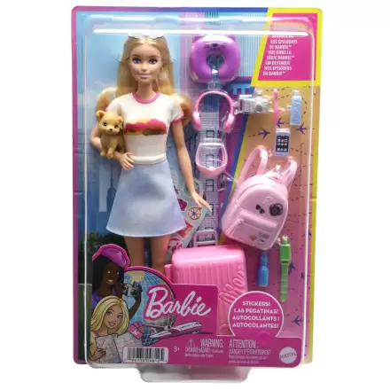Barbie Lets Go On a Trip Malibu bábika produktová fotografia