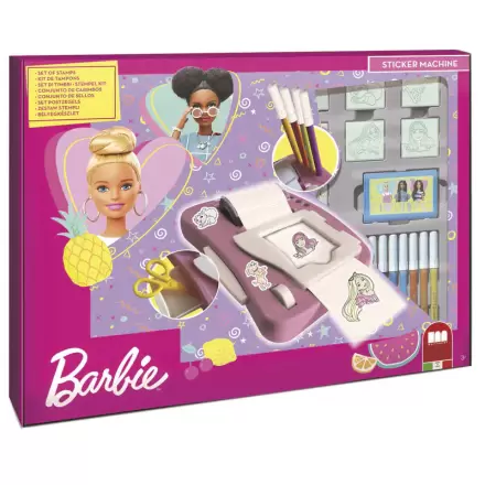 Barbie Sticker stroj produktová fotografia