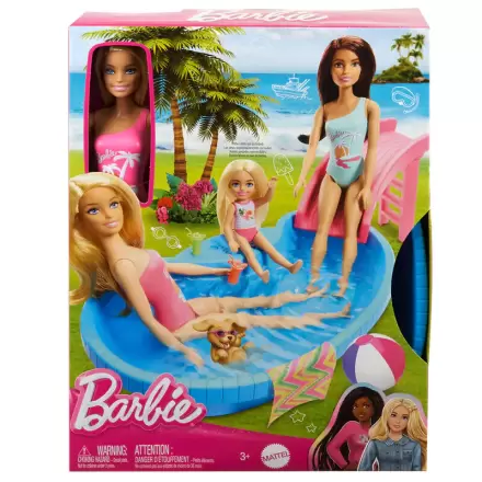 Barbie Letný bazén + bábika produktová fotografia