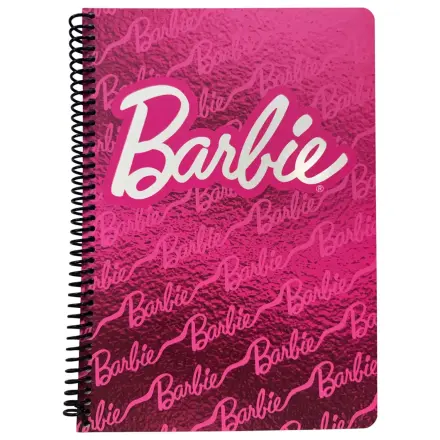 Barbie Pink B/5 linkovaný špirálový zápisník, 70 listov produktová fotografia