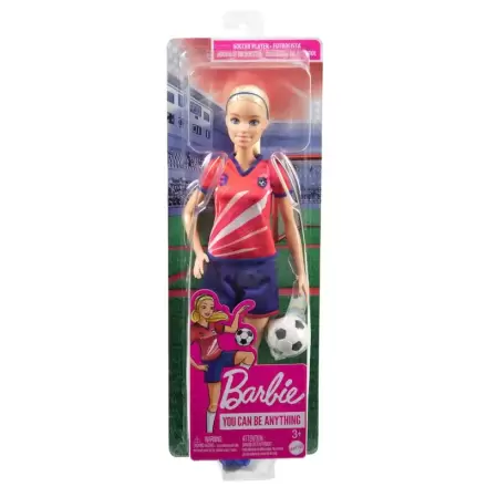 Barbie futbalistka bábika produktová fotografia