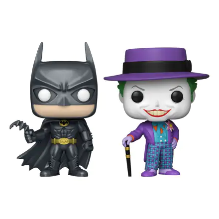 Batman (1989) POP! Heroes Vinylové figúrky 2-balenie Batman & The Joker 9 cm produktová fotografia