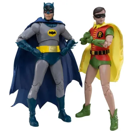 Batman Classic TV Series DC Multiverse McFarlane Collector Edition akčná figúrka 2-balenie Batman a Robin 18 cm produktová fotografia
