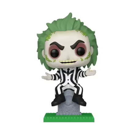 Beetlejuice Funko POP! Plus Movies vinylová figúrka Beetlejuice w/tombstone 9 cm termékfotója