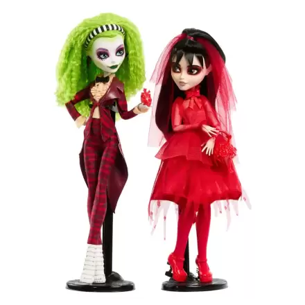 Beetlejuice Monster High Skullector Doll 2-Pack Betelgeuse & Lydia 25 cm Balenie 2 Bábik termékfotója