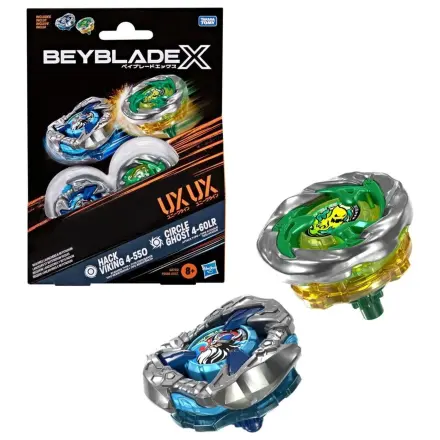 Beyblade X Hack Viking 4-55O & Circle Ghost 4-60LR produktová fotografia