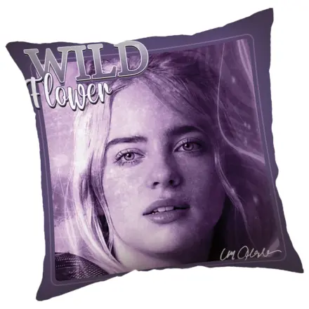 Billie Eilish Wild Flower vankúš, Dekoračný vankúš produktová fotografia