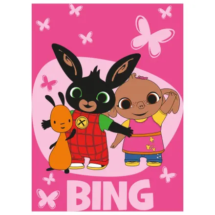 Bing Butterflies fleecová deka produktová fotografia