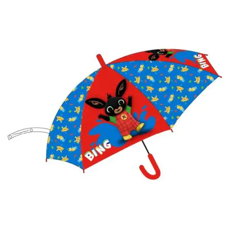 Bing detský poloautomatický dáždnik Ø68 cm produktová fotografia