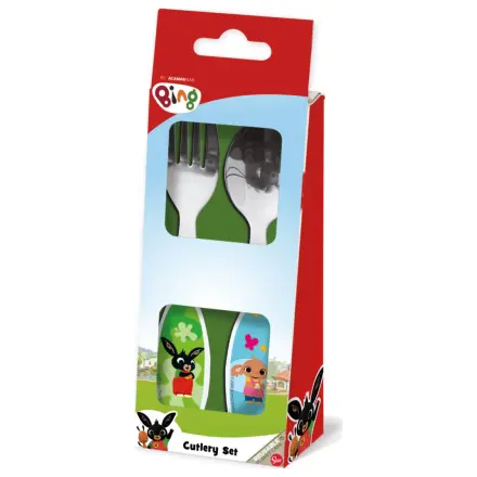 Bing Waving Metal súprava príborov – 2 kusy produktová fotografia