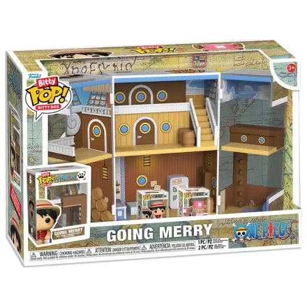 Bitty Boxes figúrka One Piece Going Merry produktová fotografia