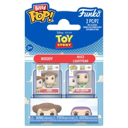 Bitty Funko POP balenie 2 figúrky Disney Pixar Toy Story Woody & Buzz produktová fotografia