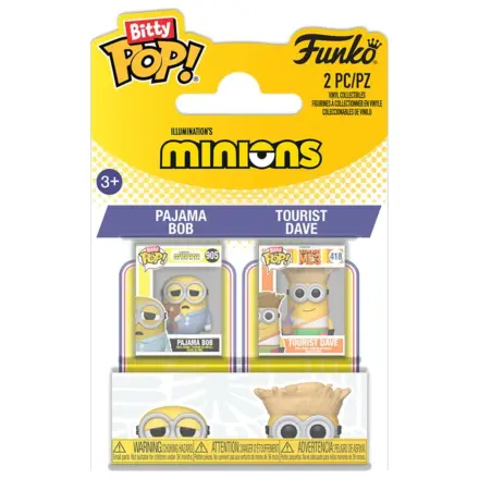 Bitty Funko POP balenie 2 figúrok Minions Bob & Dave produktová fotografia