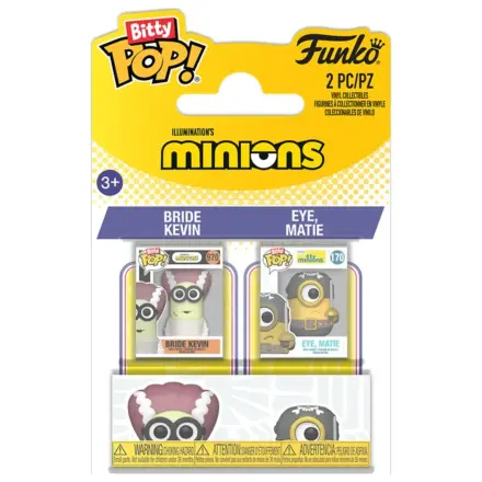 Bitty Funko POP balenie 2 figúrok Minions Kevin & Eye produktová fotografia