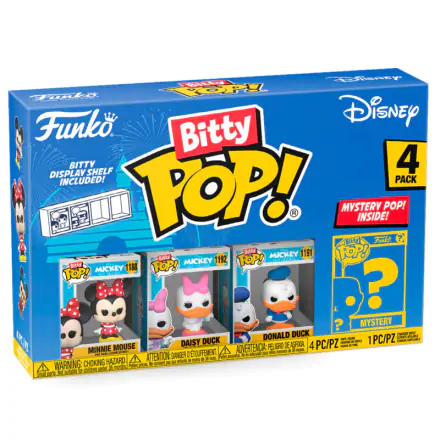 Disney Bitty POP! Vinyl Figúrka 4-csomag Minnie 2,5 cm termékfotója