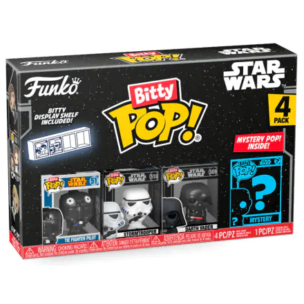 Star Wars Bitty POP! Vinyl figúrka 4-csomag Darth Vader 2,5 cm termékfotója