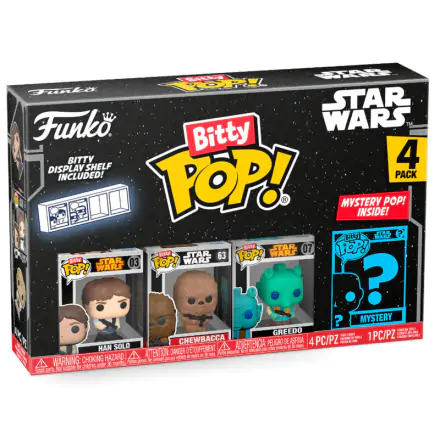 Star Wars Bitty POP! Vinyl Figure 4-Pack Han Solo 2,5 cm termékfotója