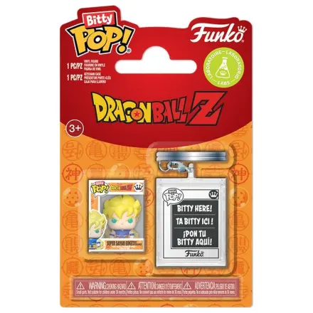 Bitty Funko POP figúrka a prívesok na kľúče Dragon Ball Super Saiyan Goku produktová fotografia