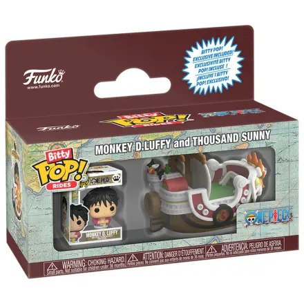 Bitty Funko POP figúrka Ride One Piece Monkey D.Luffy a Thousand Sunny produktová fotografia