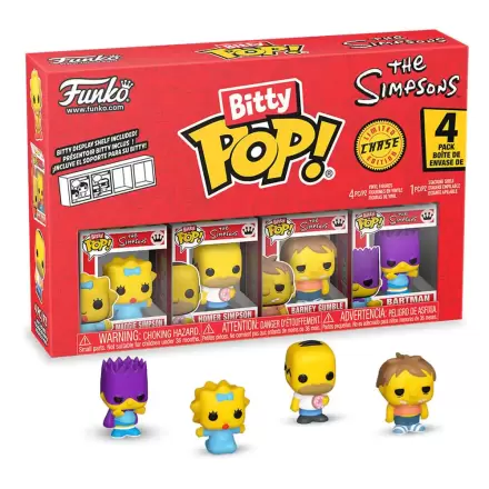 Bitty Funko POP The Simpsons Vinyl Figure 4-Pack figúrka, 4-balenie Maggie produktová fotografia