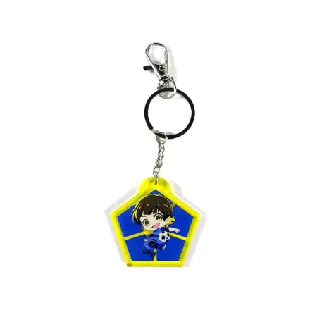 Blue Lock Acrylic Keychain Meguru Rachira Chibi Style 5 cm termékfotója