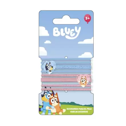 Bluey set 8 gumičiek do vlasov produktová fotografia