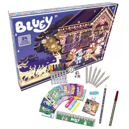 Bluey adventný kalendár produktová fotografia