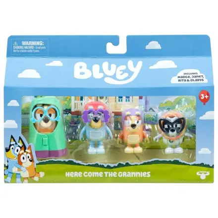 Bluey Here Come The Grannies balenie 4 figúrok produktová fotografia