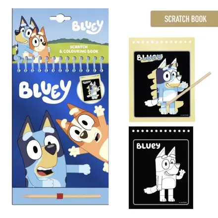 Bluey scratch stationery set (A4) termékfotója